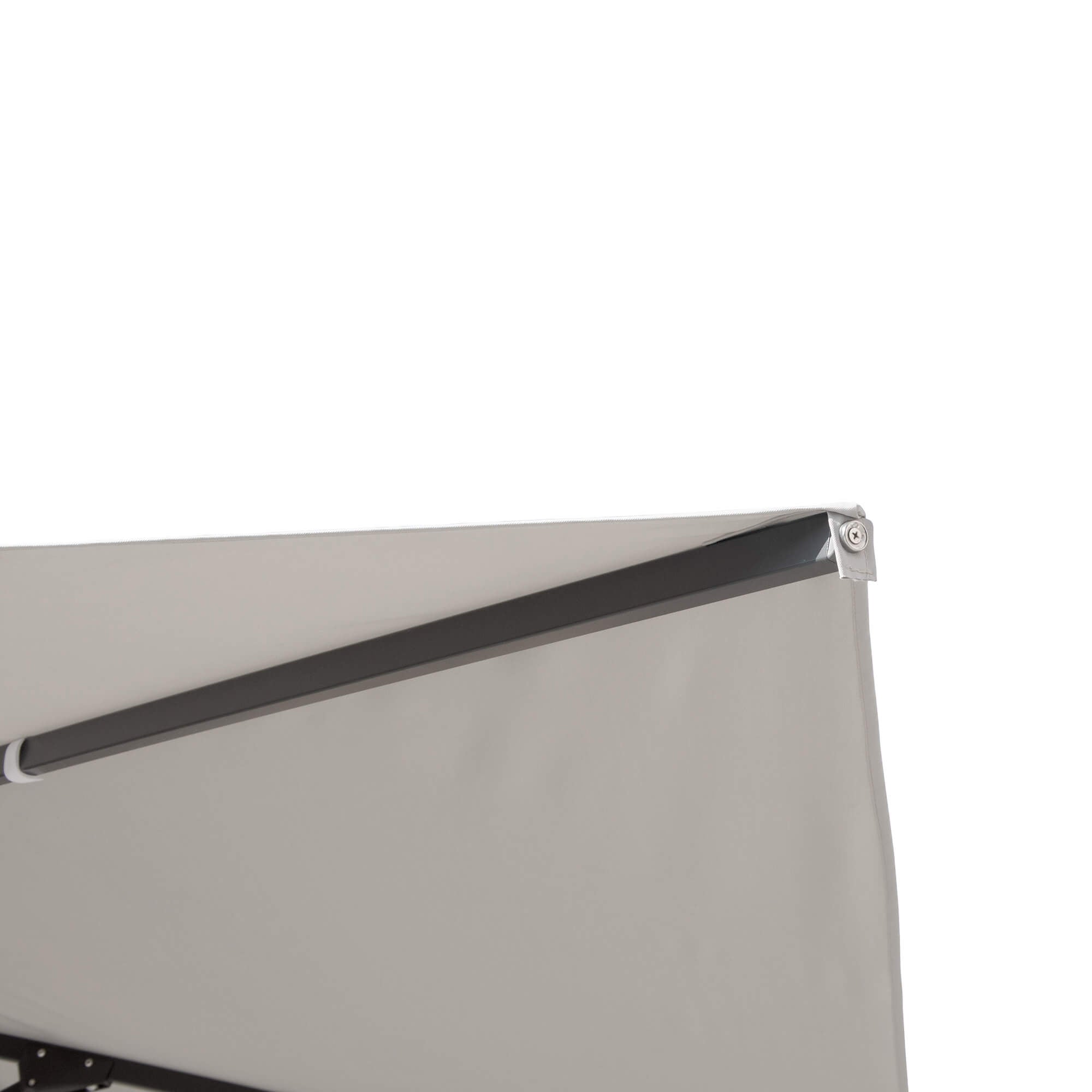 Ombrellone da Giardino 4x4 m Palo Ø67 mm Siviglia Grigio Chiaro