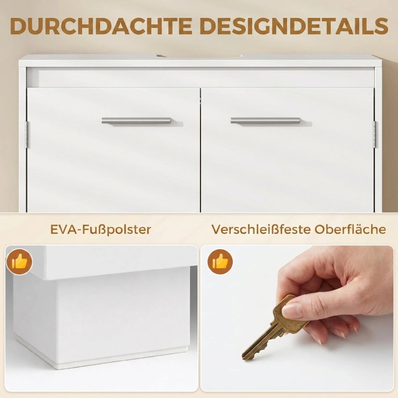 MOBILE SOTTO LAVABO 60x30x60 cm Bianco in MDF