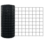 Recinzione da Giardino | Recinzione Euro Grigio 0,8 x 10 m Ferro rivestito in PVC