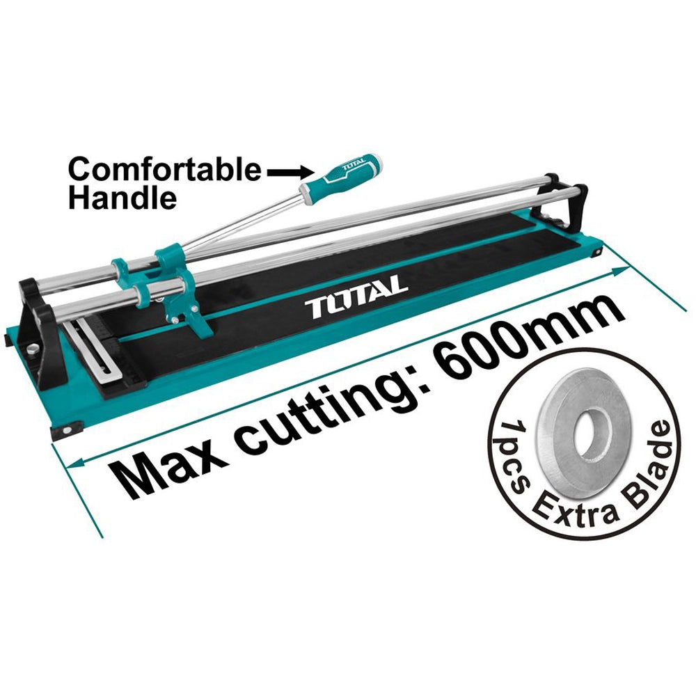 TAGLIAPIASTRELLE MANUALE 600mm 2 LAME TAGLIA PIASTRELLE TOTAL TOTTHT576004