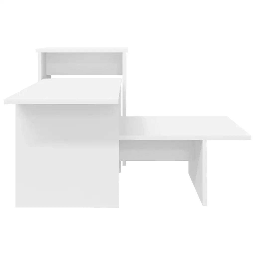 Tavolo consolle Bianco 91,5 x 35 x 38,5 cm Legno multistrato 891160
