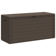 Baule da Giardino Marrone 116x44x55 cm CFW1181010