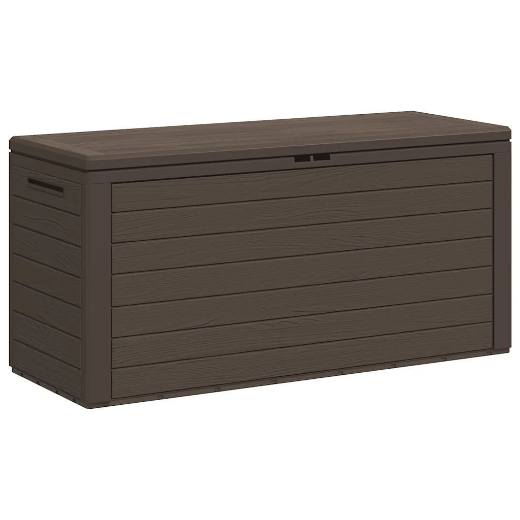 Baule da Giardino Marrone 116x44x55 cm CFW1181010