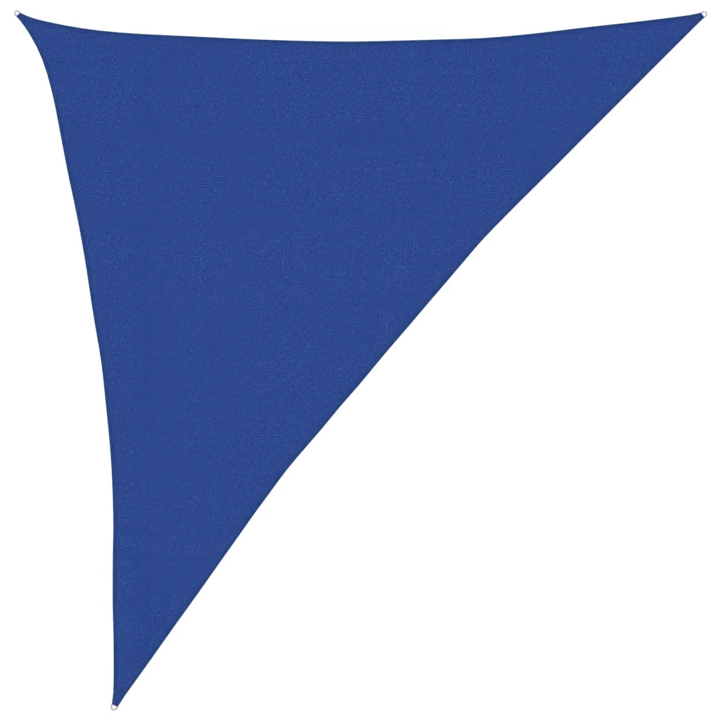 Vela Parasole 160 g/m² Triangolare Blu 3x4x5 m in HDPE 311531