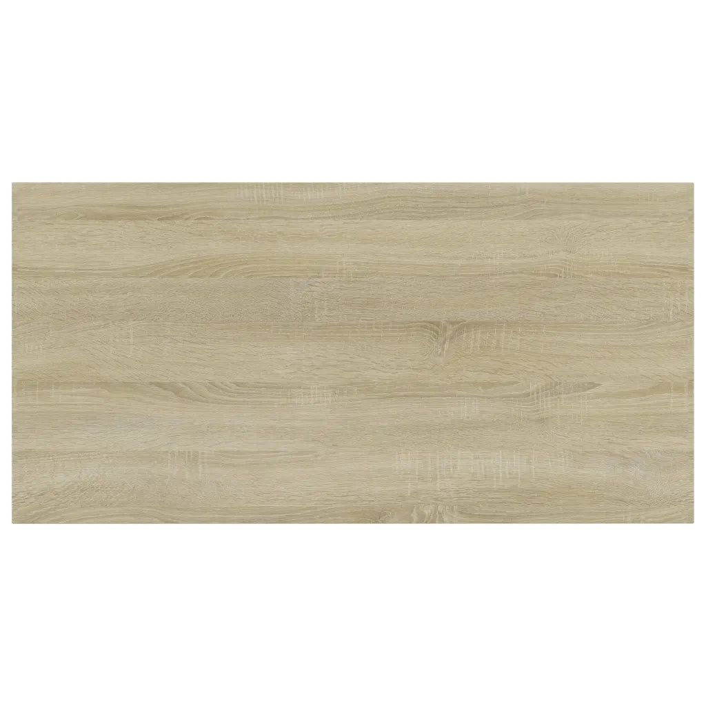 Ripiani per Libreria 4pz Rovere Sonoma 80x40x1,5cm Multistrato 805336
