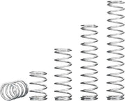 Drukknoop - Acciaio inossidabile - 10 pezzi - 0,7 x 6 x 10 mm