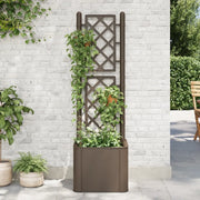 Letto Rialzato da Giardino con Graticcio e Irrigazione Moca 313964
