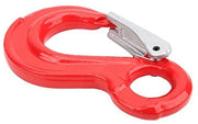 Fissatore a Serraggio 2T - Stampo in Acciaio Forgiato - Verniciatura a Polvere - Diametro Foro 2,5 cm - Carico di Sollevamento 3200 kg - Dimensioni 13,5 x 8 x 3,5 cm - Attrezzo per Fissaggio