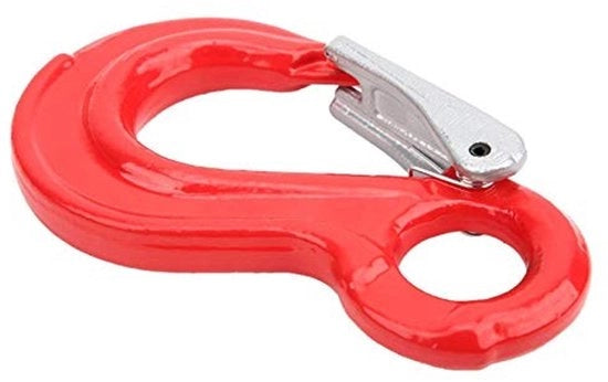 Fissatore a Serraggio 2T - Stampo in Acciaio Forgiato - Verniciatura a Polvere - Diametro Foro 2,5 cm - Carico di Sollevamento 3200 kg - Dimensioni 13,5 x 8 x 3,5 cm - Attrezzo per Fissaggio