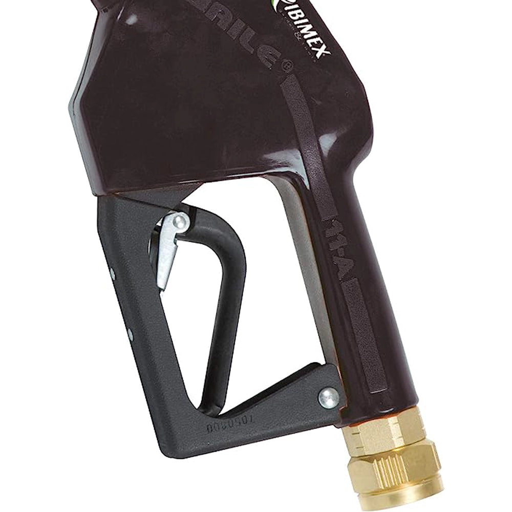 PISTOLA TRAVASO RIFORNIMENTO GASOLIO DIESEL METALLO RACCORDO 1″ OTTONE RIBIMEX PRPG122