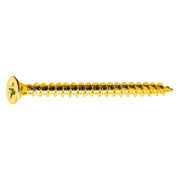 VITE PER LEGNO T.S.P. OTTONATA TSP mm  5,0 x 100 - 1 centinaio - AMBROVIT