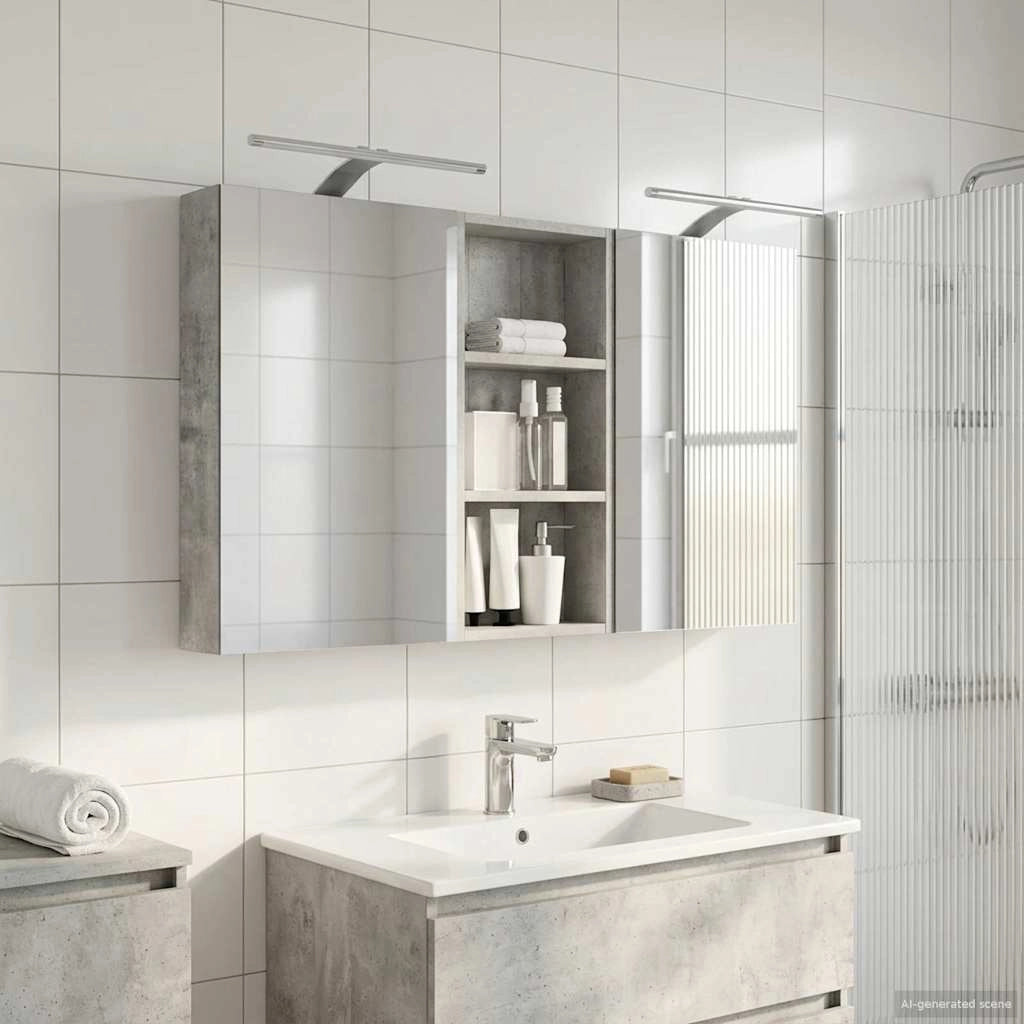 Set di Armadi da Bagno 3 pz 110 x 10,5 x 60,5 cm 3403723