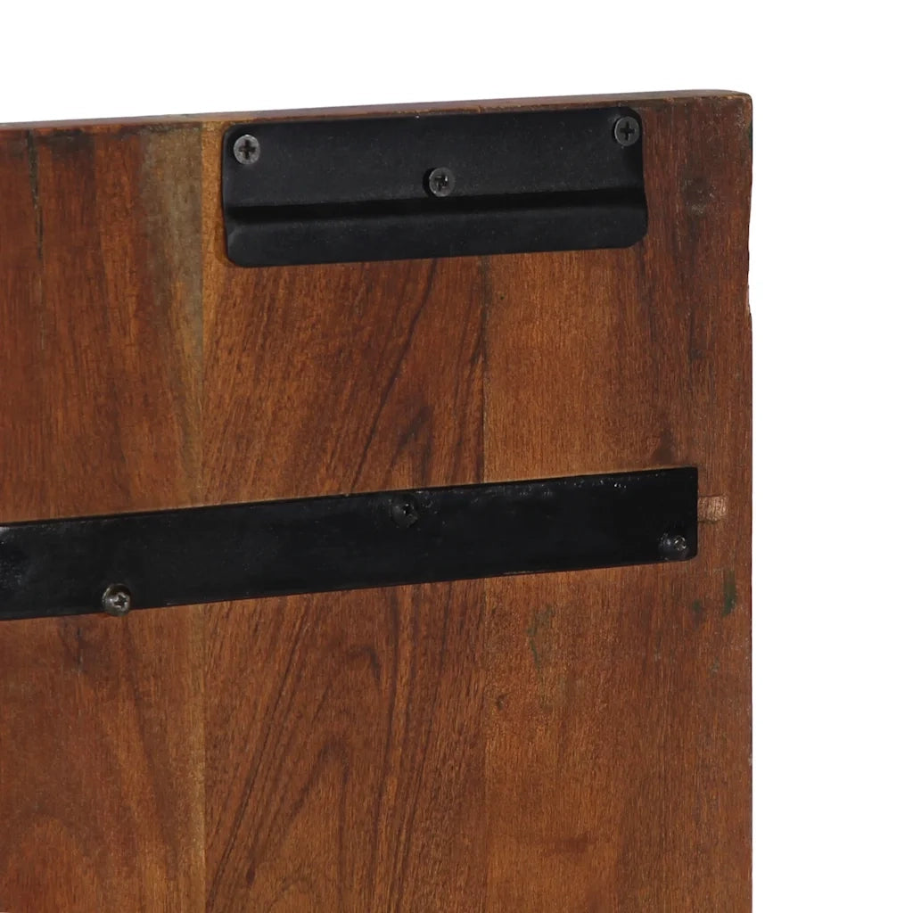 vidaXL Testiera Multicolore 160 cm in Legno Massello Recupero
