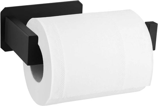 Supporto per il Papier WC senza Fori, Supporto per il Papier WC Nero, WC Supporto per il Papier, Supporto per il Papier WC Autoadesivo, Installazione Facile e Rapida per la Stanza da Bagno