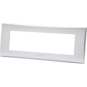 PLACCA COPRIFRUTTI AVP - ARGENTO POSTI 7 MM 205X80- 8 pezzi