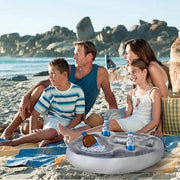 Ottimizzatore per piscina, contenitore da bere gonfiabile, contenitore da bere galleggiante, gonfiabile, contenitore per bicchieri per piscina, contenitore per cocktail, contenitore per birra, contenitore da bere