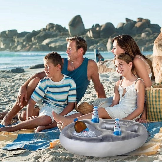 Ottimizzatore per piscina, contenitore da bere gonfiabile, contenitore da bere galleggiante, gonfiabile, contenitore per bicchieri per piscina, contenitore per cocktail, contenitore per birra, contenitore da bere