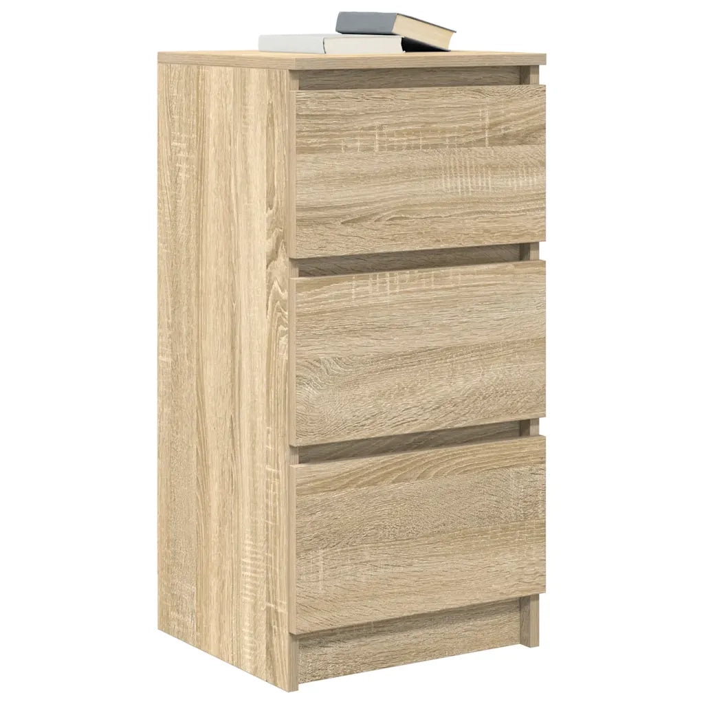 Credenza Rovere Sonoma 37,5x35x76 cm in Legno Multistrato
