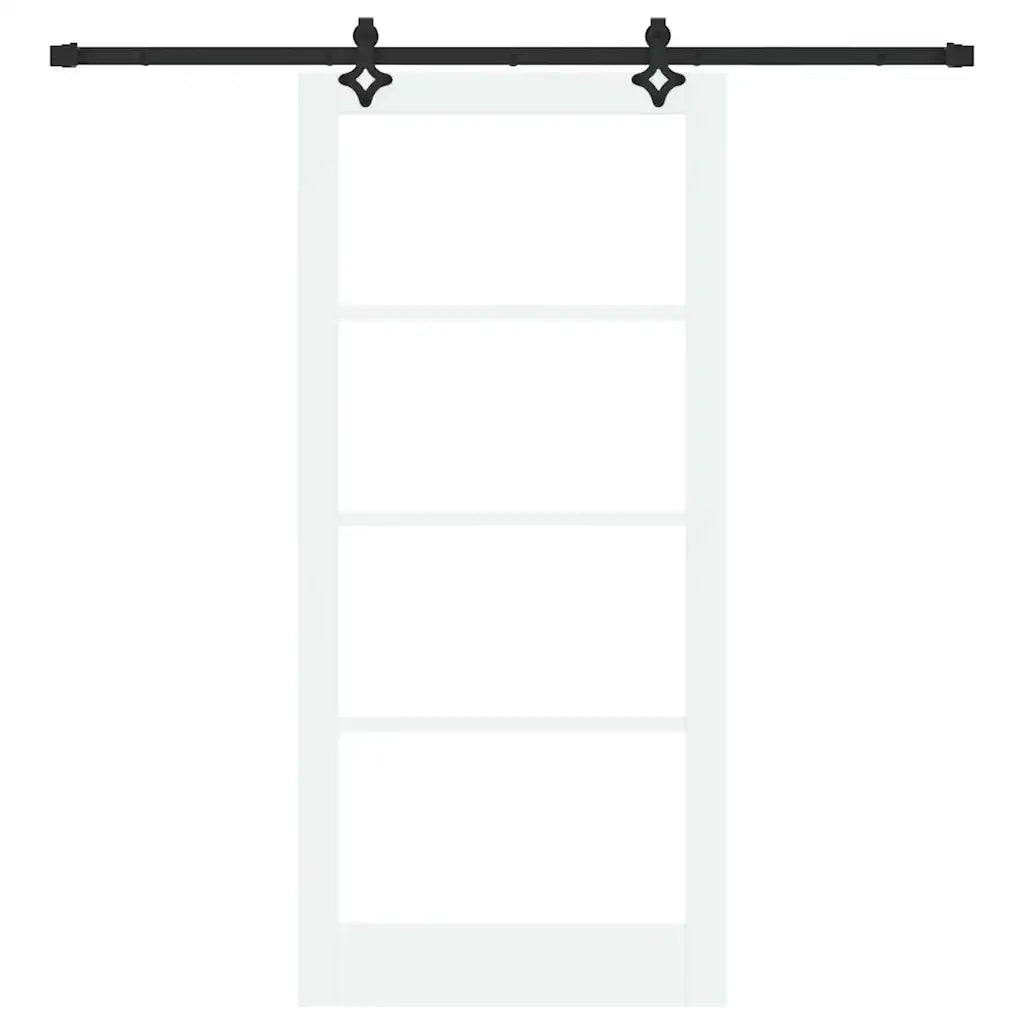 Porta scorrevole ORKDAL Bianco e Nero 93 x 202 cm 3332204