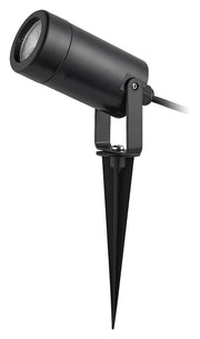 Faretto a picchetto giardino Rabalux Krobia nero GU10 IP65