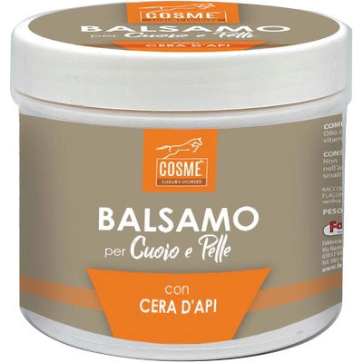 Balsamo Cera Api Pelle e Cuoio 500 g 2 Pezzi
