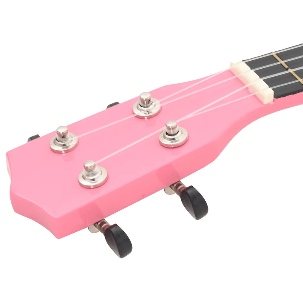 Set Ukulele Soprano con Borsa per Bambini Rosa 21" CFW7932721