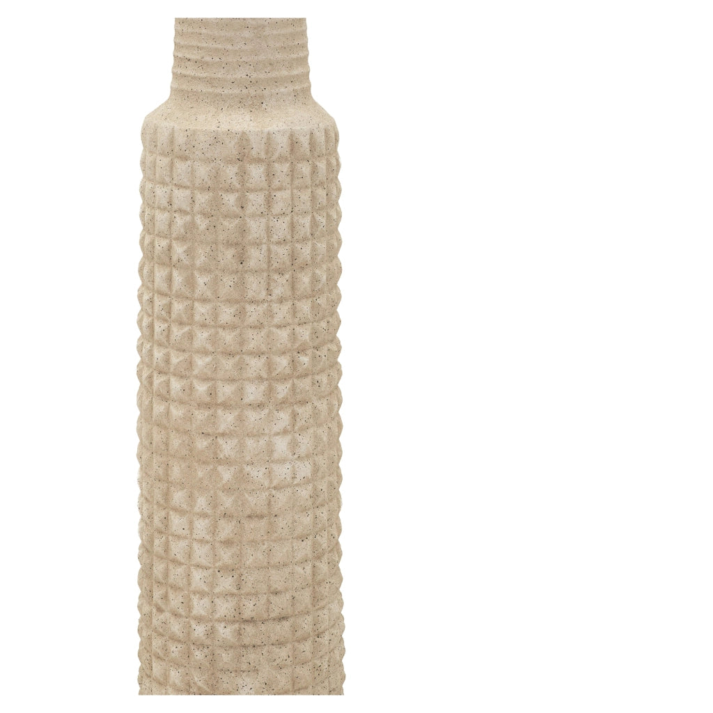 Fatenoti, Vaso Finitura Effetto Sabbia, Beige