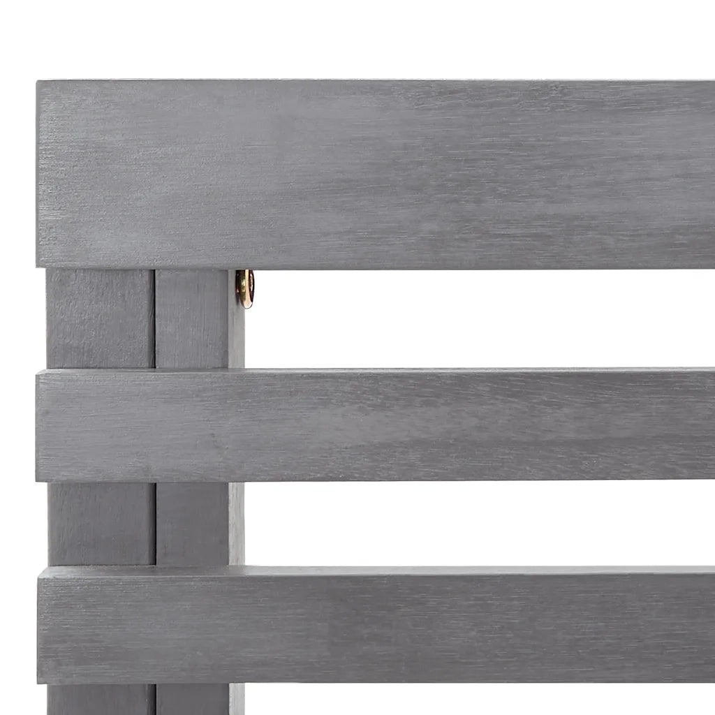 Panca da Giardino ad Angolo 140 cm Legno Massello Acacia 312423