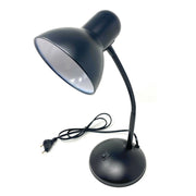 Trade Shop - Lampada Da Scrivania Con Braccio Flessibile Luce Lume Tavolo Per Cameretta Color - Nero