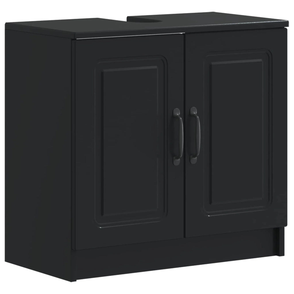 Armadio per Lavabo da Bagno UTRECHT Nero 59,5 x 31,5 x 59 cm 897666