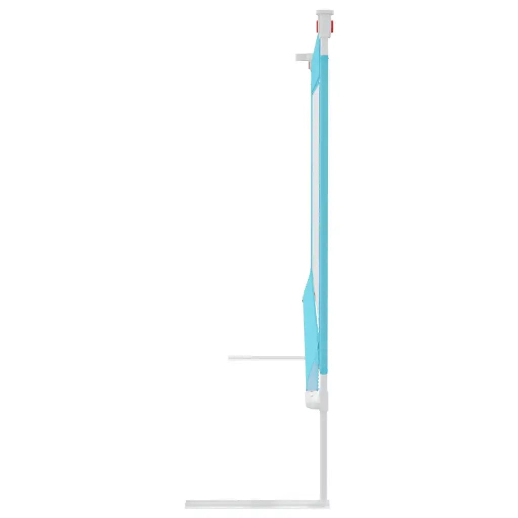 Sponda Letto di Sicurezza per Bambini Blu 140x25 cm in Tessuto 10210