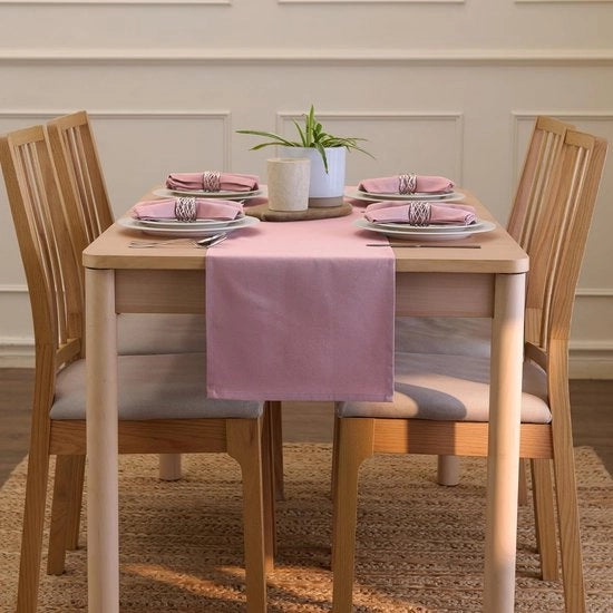 Telaio in cotone per tavola da 4-6 persone, 32 x 183 cm, adatto per la decorazione della tavola da pranzo
