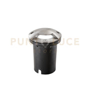 FARO CARRABILE A INCASSO HUMMER ACCIAIO 1 LUCE ATTACCO GU10 IP67 10,5X14,4CM