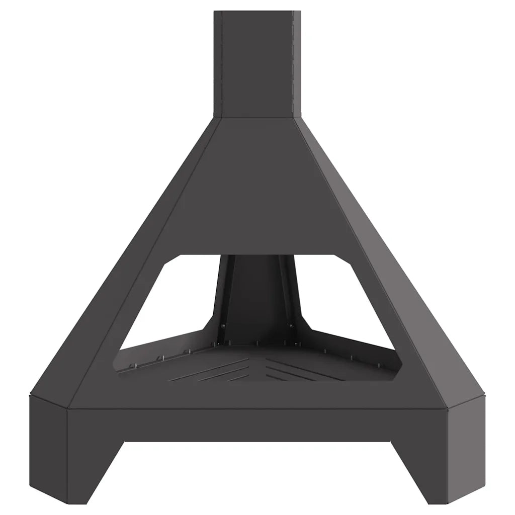 Focolare Nero 50 x 43 x 52 cm Acciaio CFW7405232