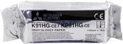 ORIGINAL Mitsubishi Carta Bianco K91HG KP91HG-CE Carta termica, Bobina, 110mm x 18m