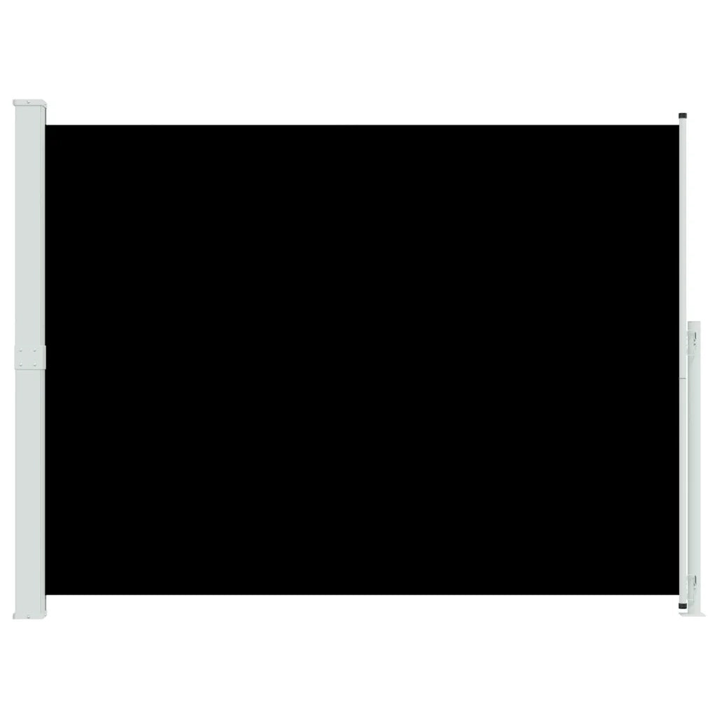 Tenda Laterale Retrattile per Patio 220x300 cm Nera cod mxl 31014