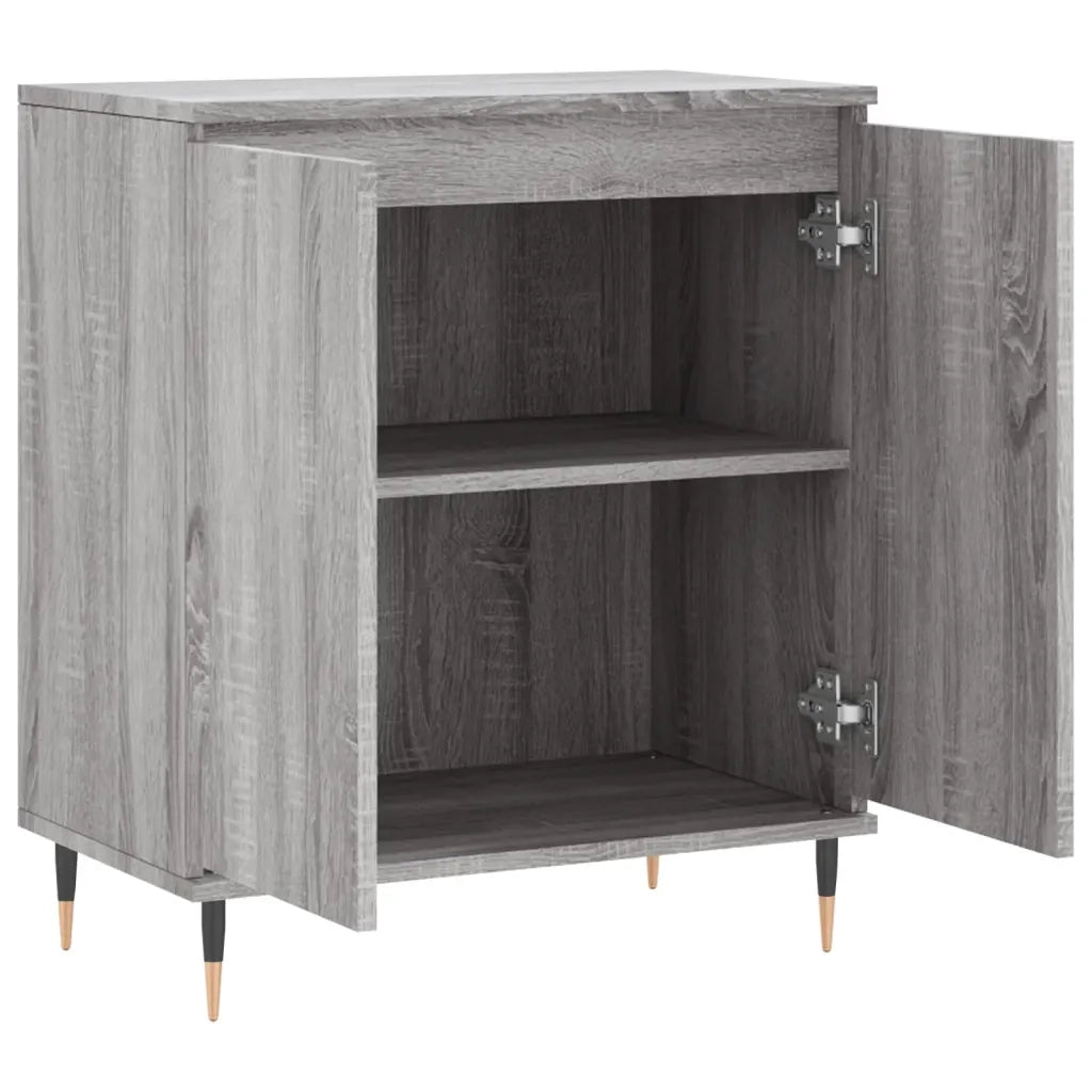 Credenza-Buffet-Armadio da cucina Grigio Sonoma 60x35x70 cm in Legno Multistrato 239723