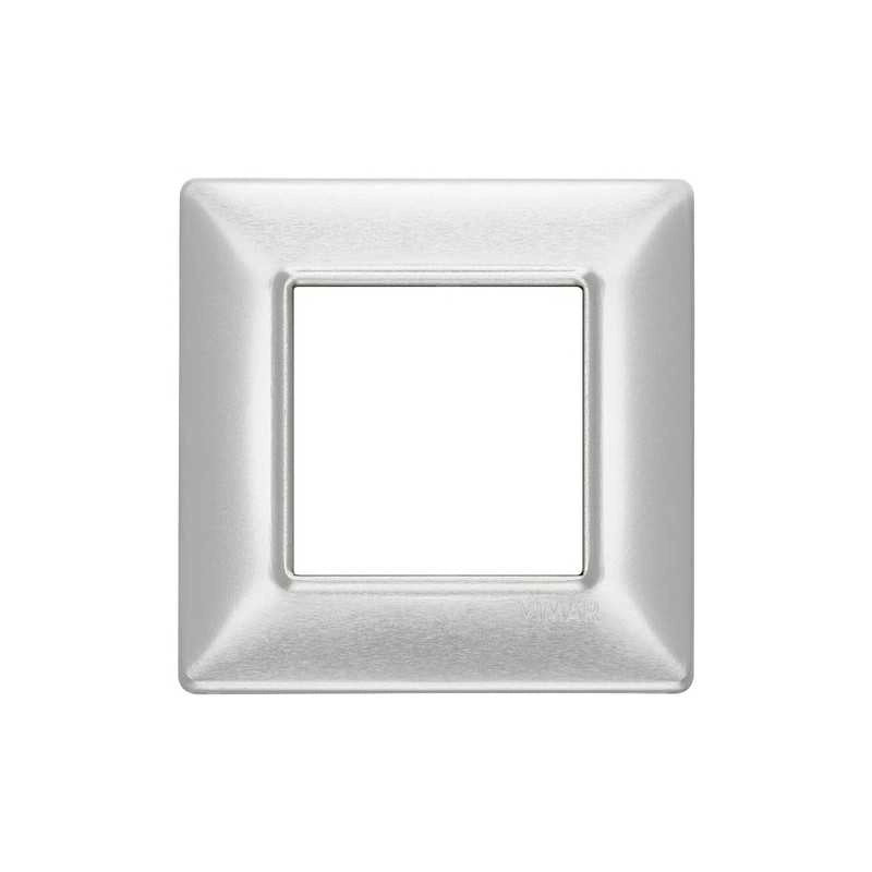 14642.81 Placca 2M Alluminio Spazzolato Plana