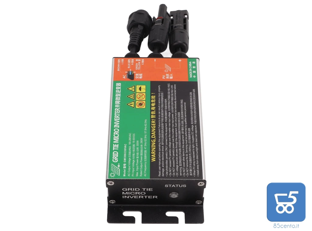 Micro Inverter Solare Griglia Tie Y&H MPPT 300W 230 VAC Durevole per Piccoli Sistemi Solari