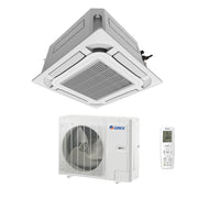 Climatizzatore Condizionatore Gree a Cassetta a 8 vie 36000 Btu GUD100T/A-T R-32 Wi-Fi Optional Trifase con Telecomando e Pannello Incluso - Novità