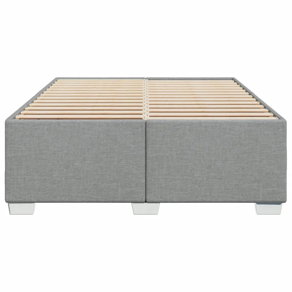 Giroletto senza Materasso Grigio Chiaro 140x190 cm Tessuto 3284471