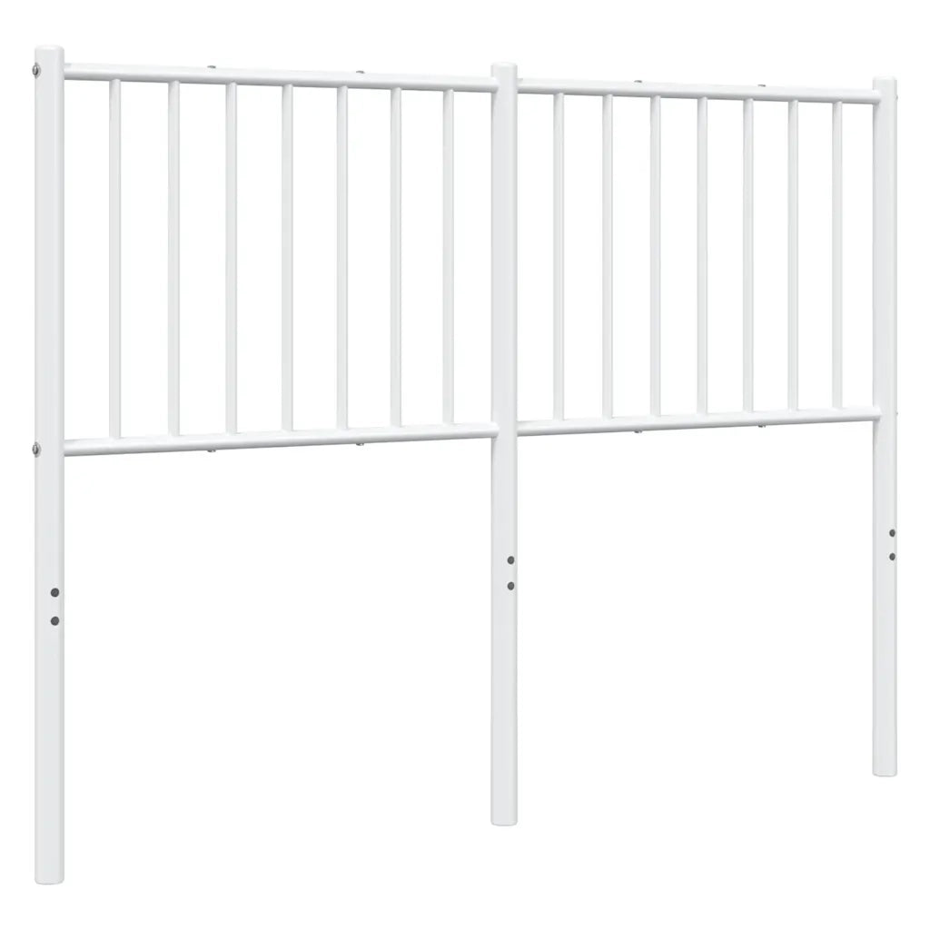 Testiera di Ricambio in Metallo Bianco 120 cm 350962