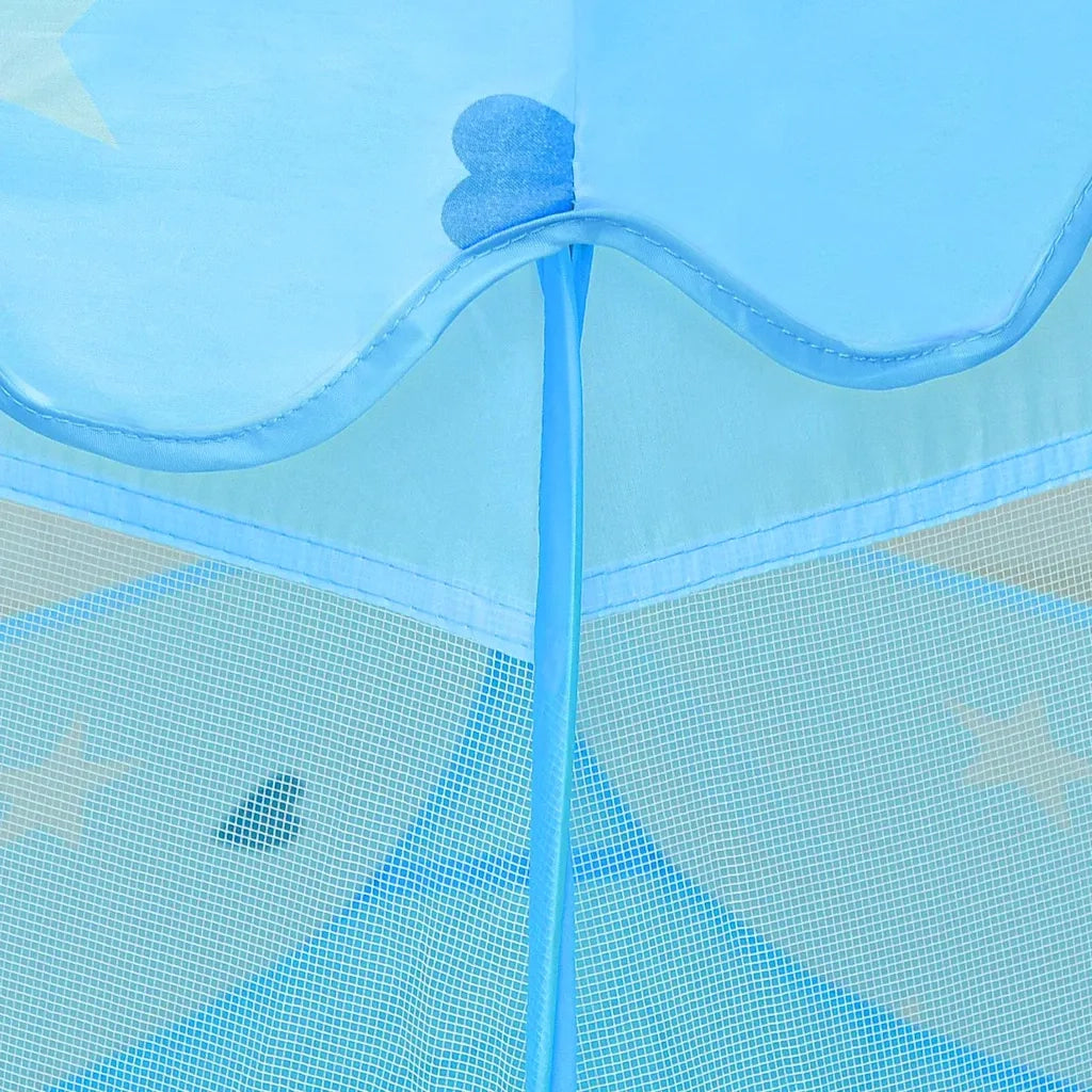Tenda da Gioco per Bambini Blu 102x102x82 cm 93672