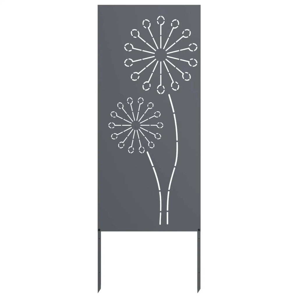 Schermo per privacy in giardino Traforo Antracite 50 x 140 cm 876303