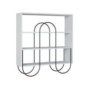 Biblioteca Otis, Libreria 2 Ripiani, 96x26x99h cm Bianco