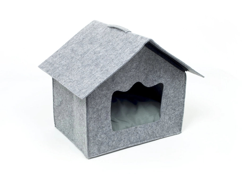 Cuccia Con Cuscino Per Animali Domestici Modello Casa Dolce Casa