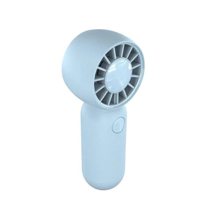 Ventilatore portatile ricaricabile da mano, batteria 500mAh, 3 velocità, rotazione 10400 rpm, motore BLDC, ricarica USB-C - SOGO