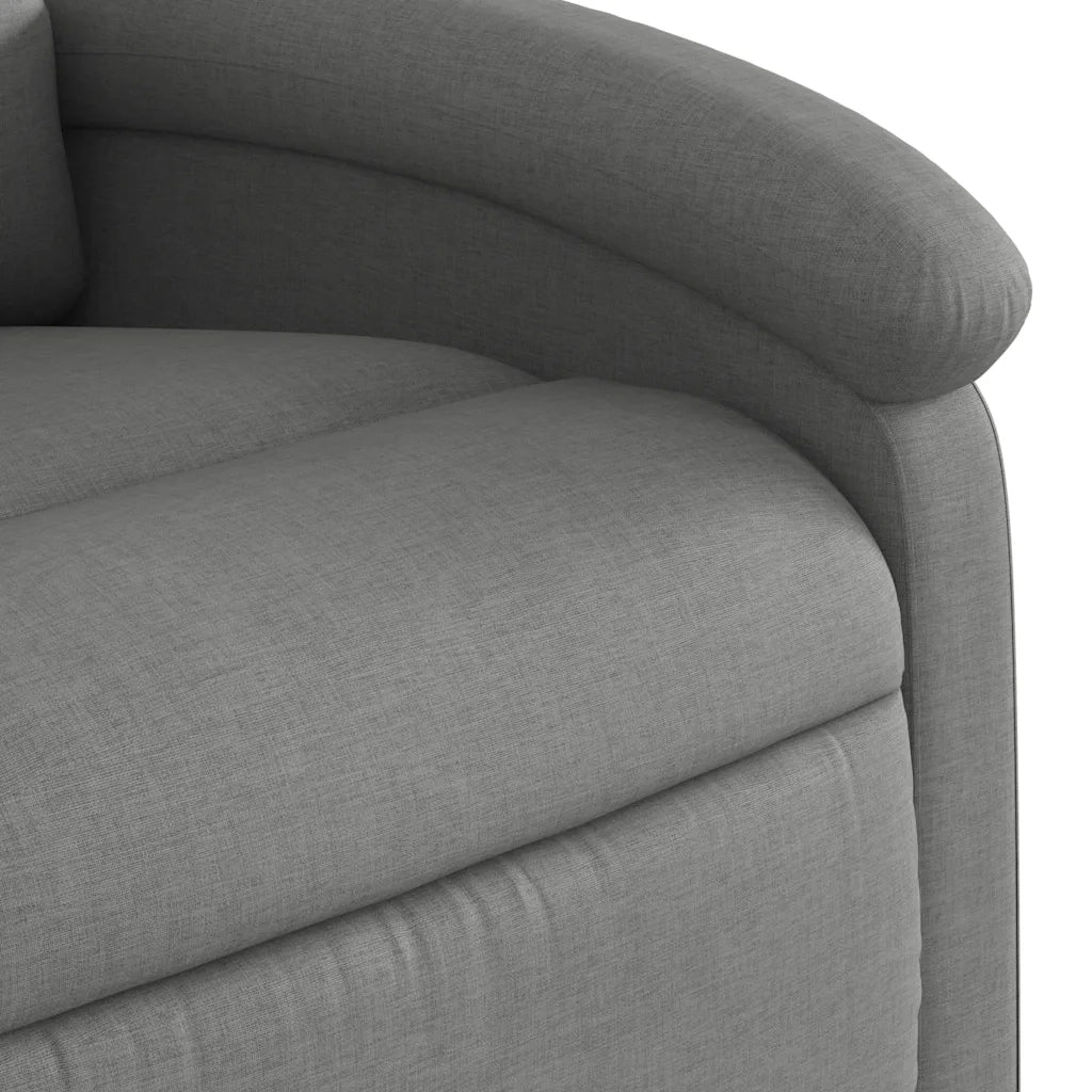 Divano Sedia-Poltrona reclinabile in tessuto grigio scuro 887535