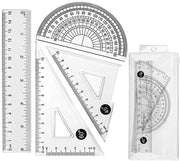 Set di misurazione geometrica - Strumento di misura geometrica - Preciso con misura di 15 cm - Set a tre pezzi - Helder