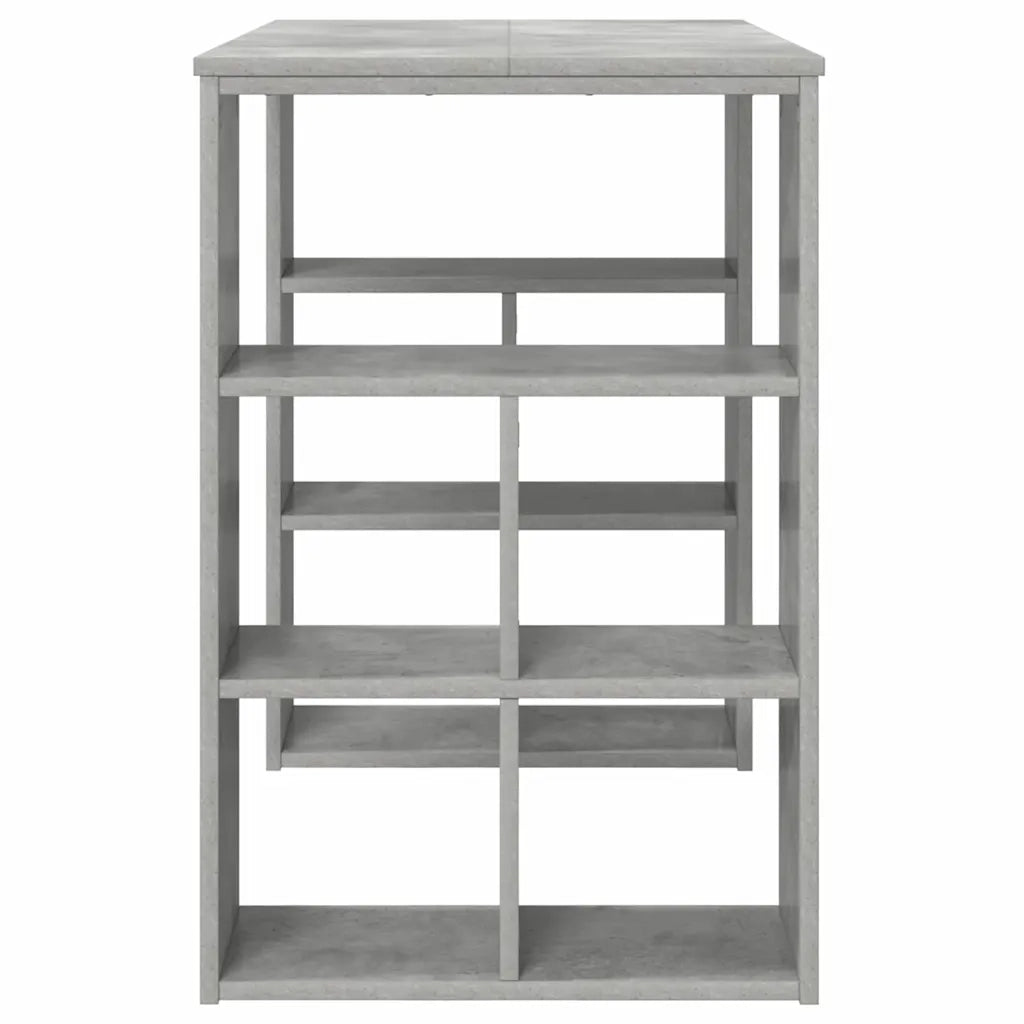 Scrivania Grigio cemento 90 x 50 x 75 cm Legno multistrato 869509
